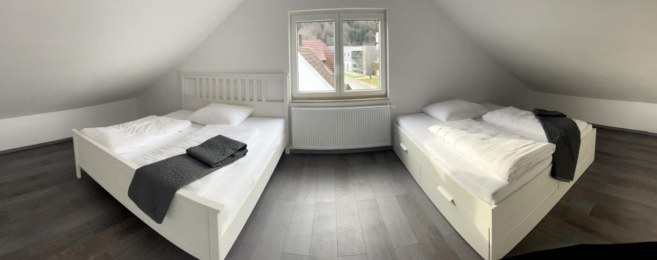 Unique Geraeumige 2 Zimmerwohnung In Tuttlingen Mit Netflix, Sauna Und Fitness Buitenkant foto